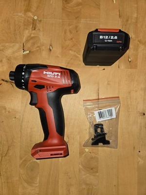 HILTI SFD 2-A IMPACT DRILL DRIVER new comes with Battery and belt clip