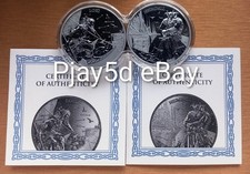 2025 Germania Ragnar�k: Loki & Heimdall 1 oz Black Silver in Double Capsule 
