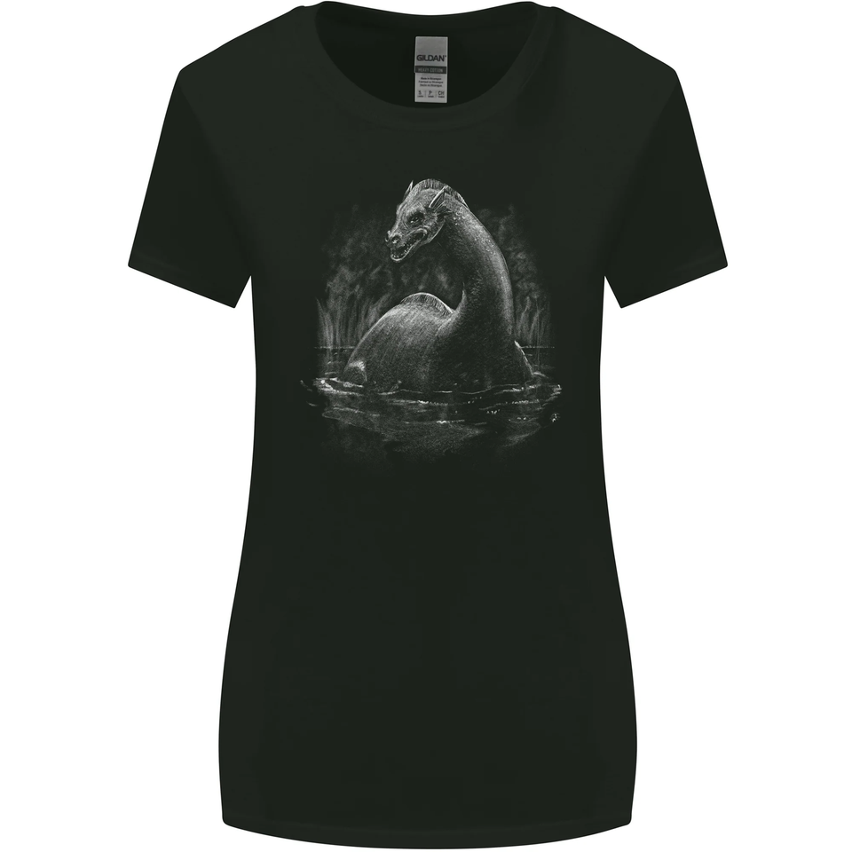 Ich Bin Breiter Als Der Türsteher T Shirt Die Lockness Monster Damen Breiter Schnitt T-Shirt | eBay