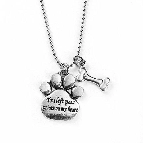 Sexy Sparkles " All My Children Have Paws " Dog Cat Pet Memorial Necklace Pendan