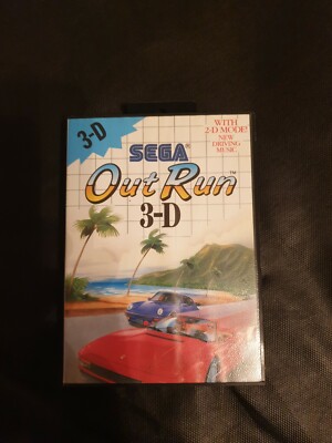 Out Run 3-D Sega Master System - kein Handbuch
