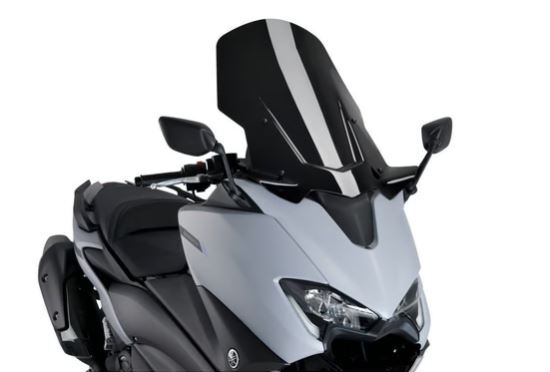 Puig Black V-Tech Line Touring Screen Yamaha TMax 560 Tech Max 2020-2021