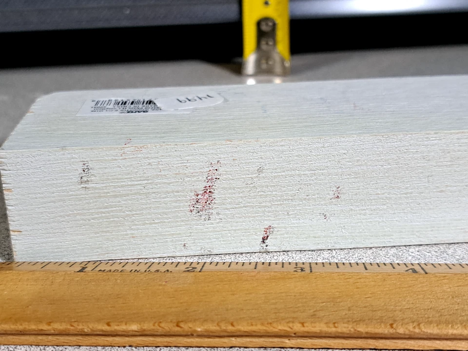 Wood Block 6" Home Decor "In The Magic" Ganz Woodstock Ga. Rustic #3409L244 - Image 4 of 4