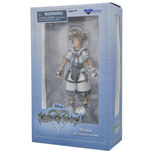 Figura de acción Diamond Select Kingdom Hearts - Sora 6" - caja menor dañada