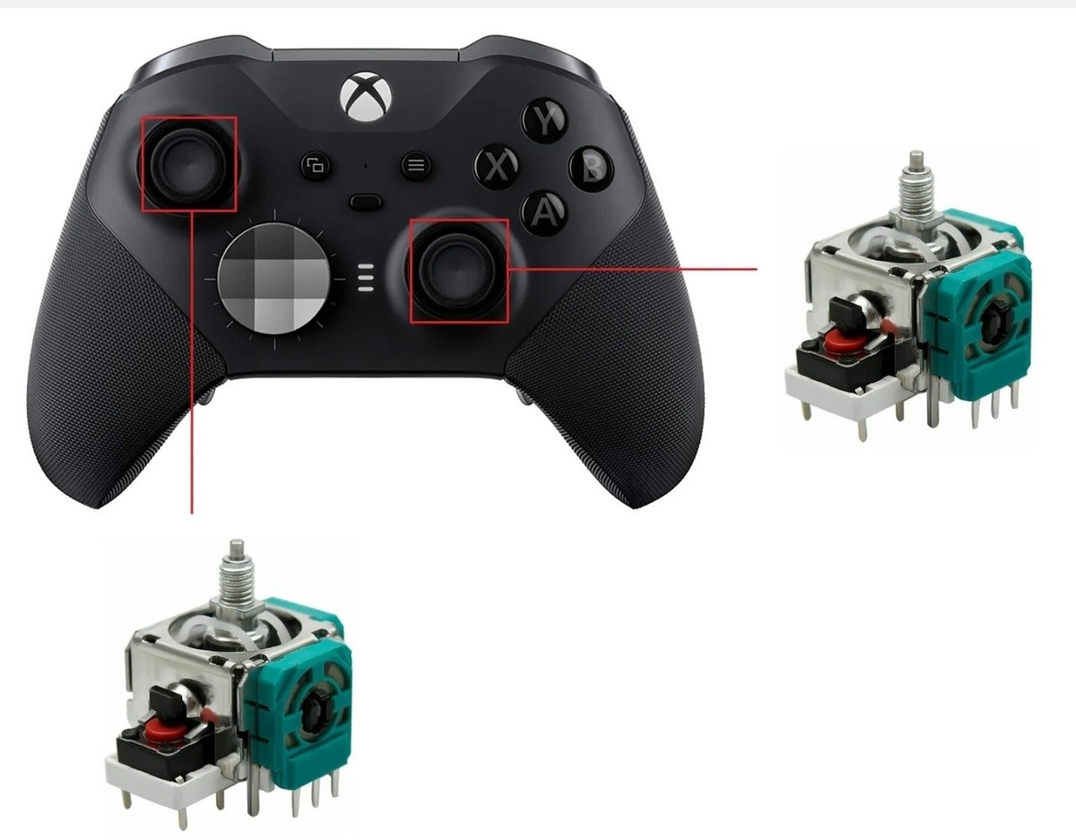XBOX ELITE SERIES 2 Controller Replacement Part Custom Accessory Kit £14.99 - UK