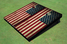 American Flag Cornhole Board set