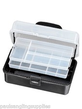 BRAND NEW  2 TRAY CANTILEVER  FISHING TACKLE BOX LARGE
