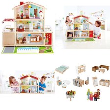 hape doll family mansion