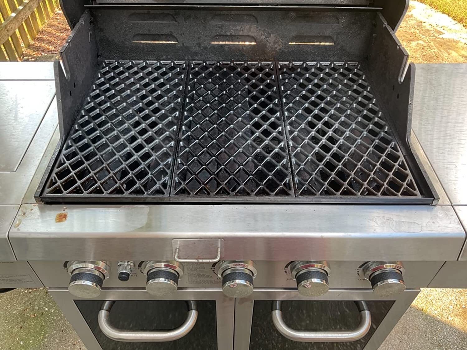 Cast Iron Grill Cooking Grates for Member's Mark Grill GR2210601MM00,3 Pack eBay