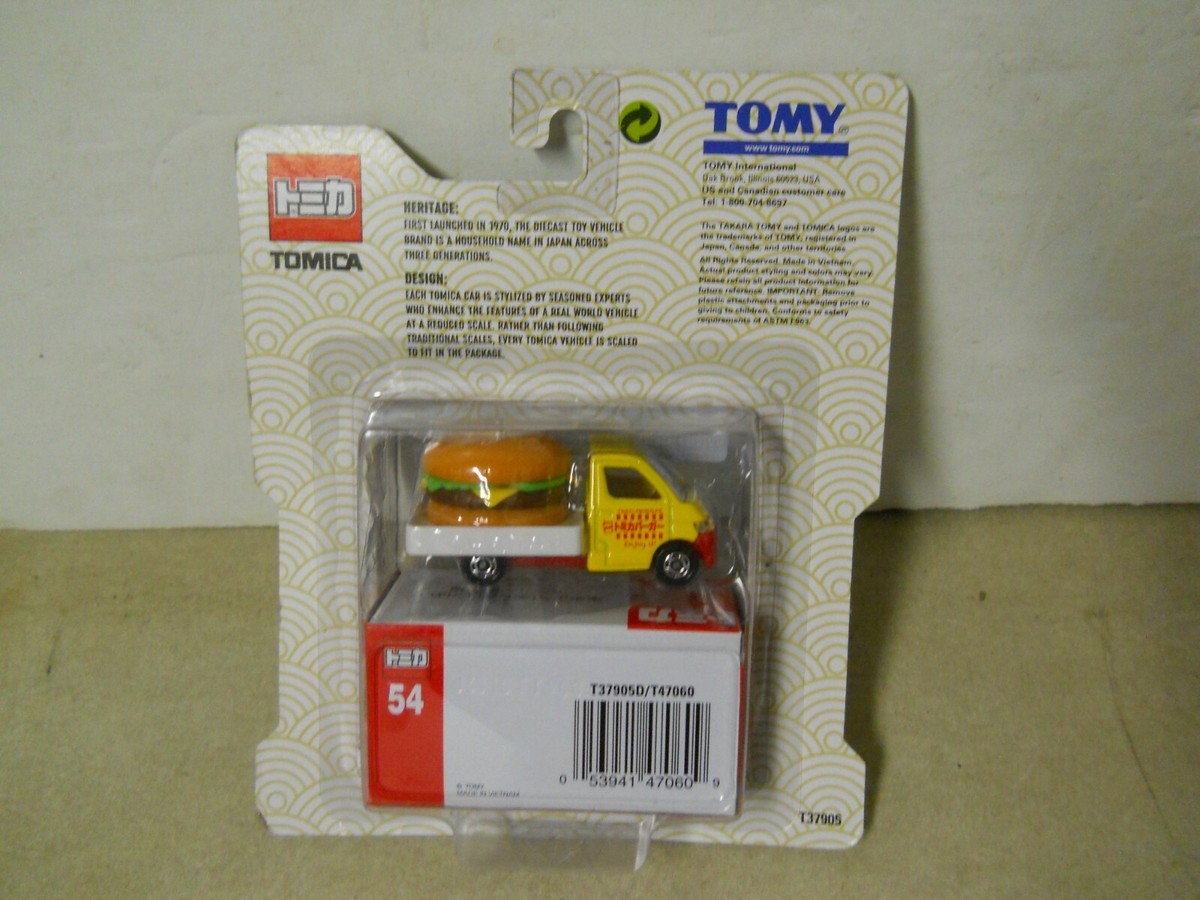Tomy Toica 54 Toyota Town Ace Hamburger Die Cast Toy Collectible