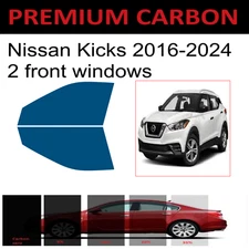 Premium Carbon Window Tint fits Nissan Kicks  2016-2024 precut tint 2f 