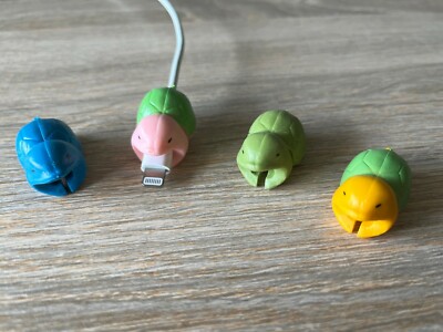 4x für iPhone iPad Lightning Kabel   Kabeltier    Kabel- und Stecker-Schutz