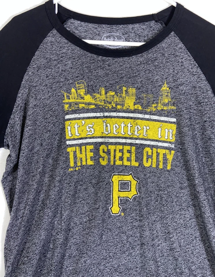 It’s Better In The Steel City XL Tee Shirt PITTSBURGH STEELERS Pennsylvania EUC - Image 3 of 4