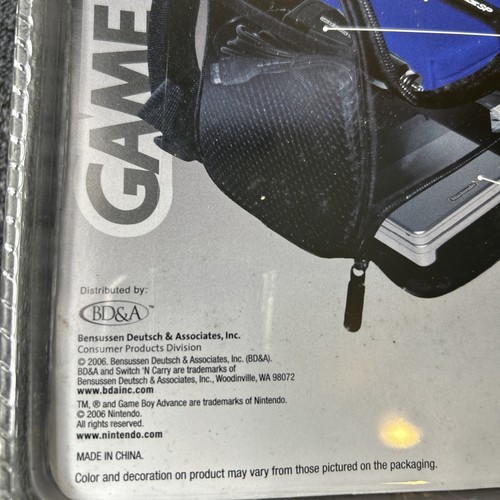 Official Nintendo Game Boy SP Starter Kit Case Headphones Charger Screen Protect - Picture 8 of 8