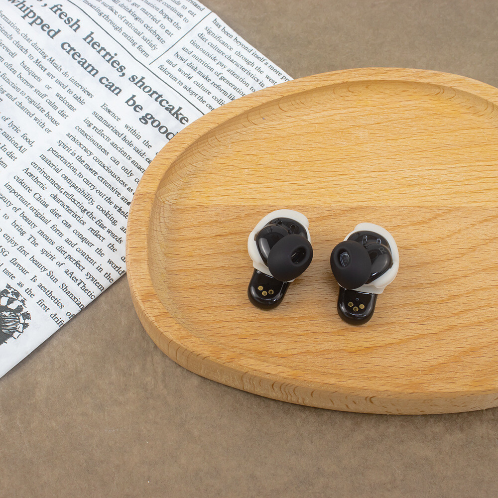 3 Pairs Silicone Ear Tips for Bose QuietComfort Earbuds II / Ultra