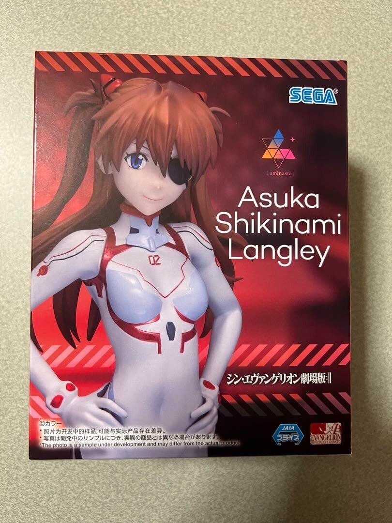 Evangelion Asuka Shikinami Langley Figure Luminasta SEGA New
