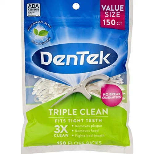 DenTek Triple Clean Floss Picks 150 count