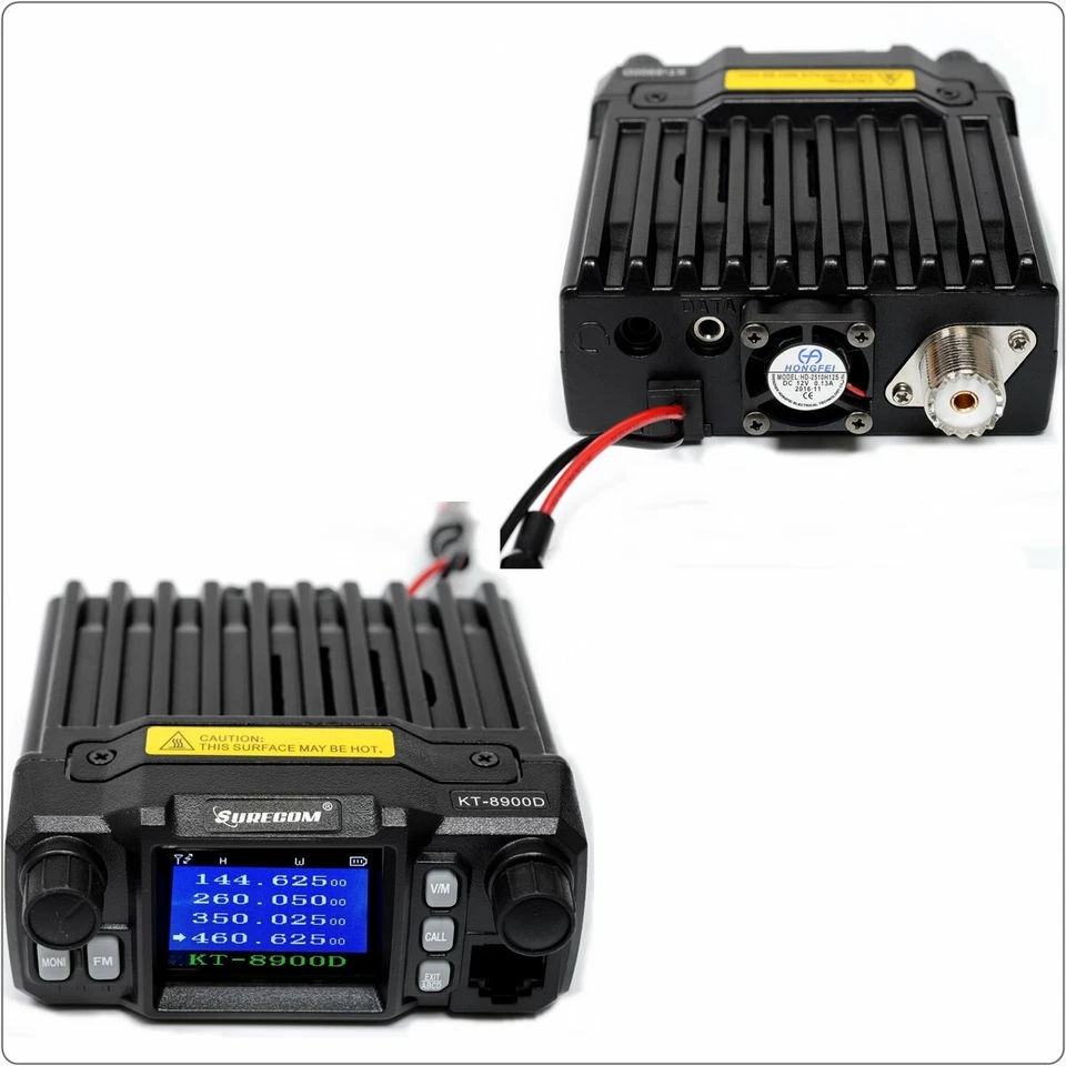 SURECOM KT-8900D 136-174/220-260/350-390/400-480 MINI COLOR SCREEN MOBILE RADIO - Image 3 of 4