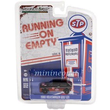 GREENLIGHT RUNNING ON EMPTY 1980 VW VOLKSWAGEN GOLF GTI #2 STP 1/64 41140 D