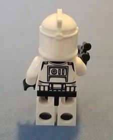 Lego Star Wars Clone Wars Phase 1 Clone Trooper Minifigure With Blaster, 7676
