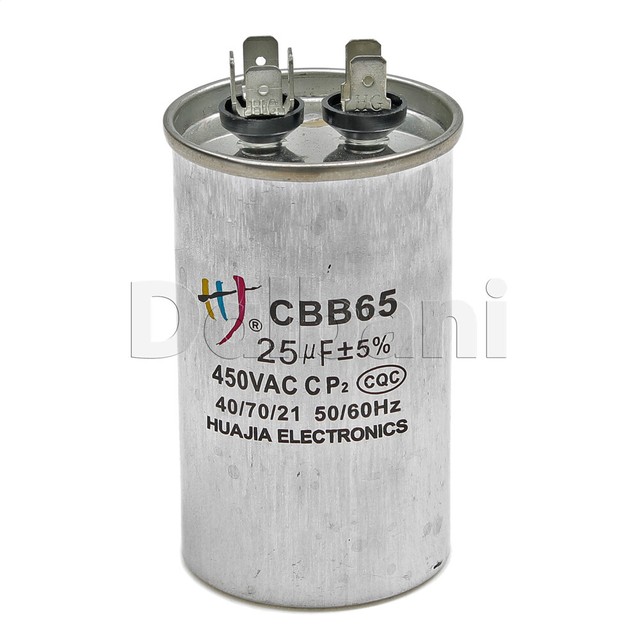 Конденсатор cbb65 25uf 450v