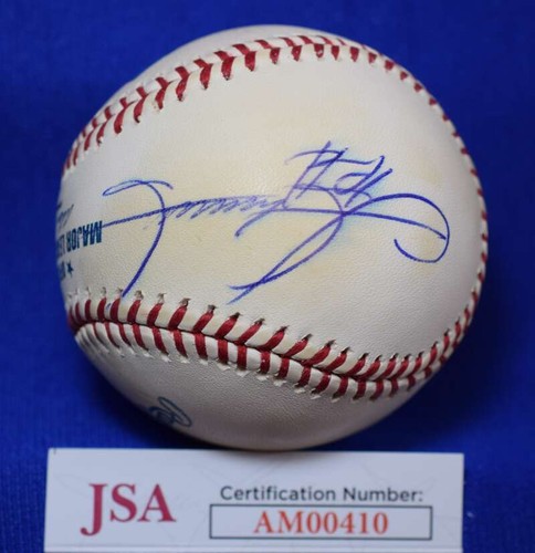 Balle De Baseball Officielle Signée Bernie Williams (Yankees), Avec Certificat JSA