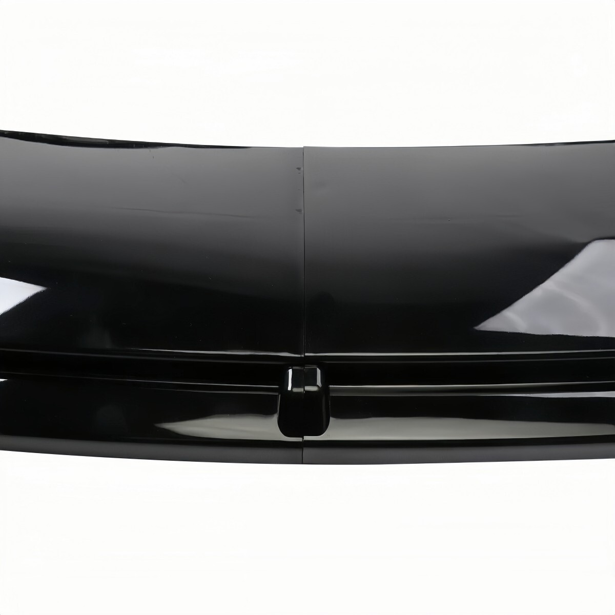 Front Bumper Lip Spoiler Splitter For Audi A4 B9 S4 Sedan 2017-2019 Glossy Black