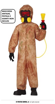 KARNEVAL HALLOWEEN KLEID KOSTÜM ATOMANZUG STRAHLENSCHUTZ