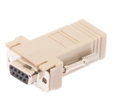 DB9 Female DB9F to RJ12 Adapter