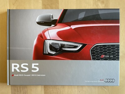 Audi RS 5 Katalog Broschüre Werbung Buch Preisliste 2013