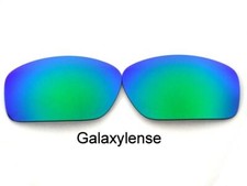 Galaxy Replacement Lenses For Oakley Valve OO9236 Sunglasses Green Polarized