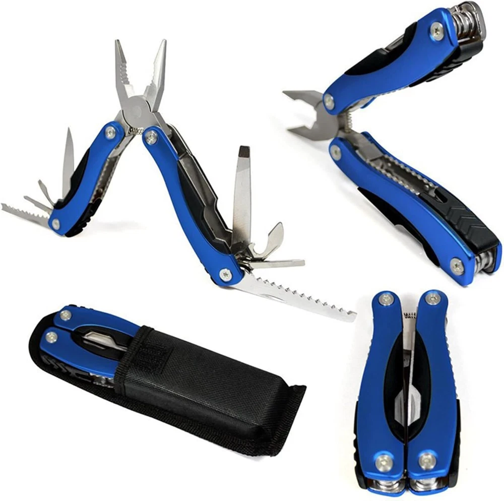 Multi Tool, Multitool, Dad Birthday Gift, Fathers Gifts, Christmas 6IN, Blue