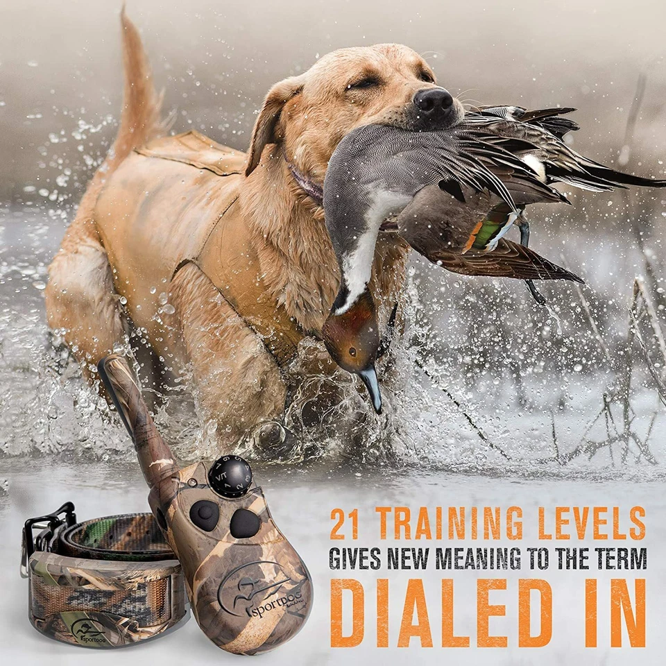 SportDOG SD-425X CAMO Wetland Camouflage Dog Shock Waterproof Training E-Collar - Image 3 of 4