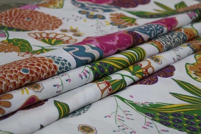 5 yard Handmade Indian 100% Cotton floral print Natural Crafts Sewing Fabrics
