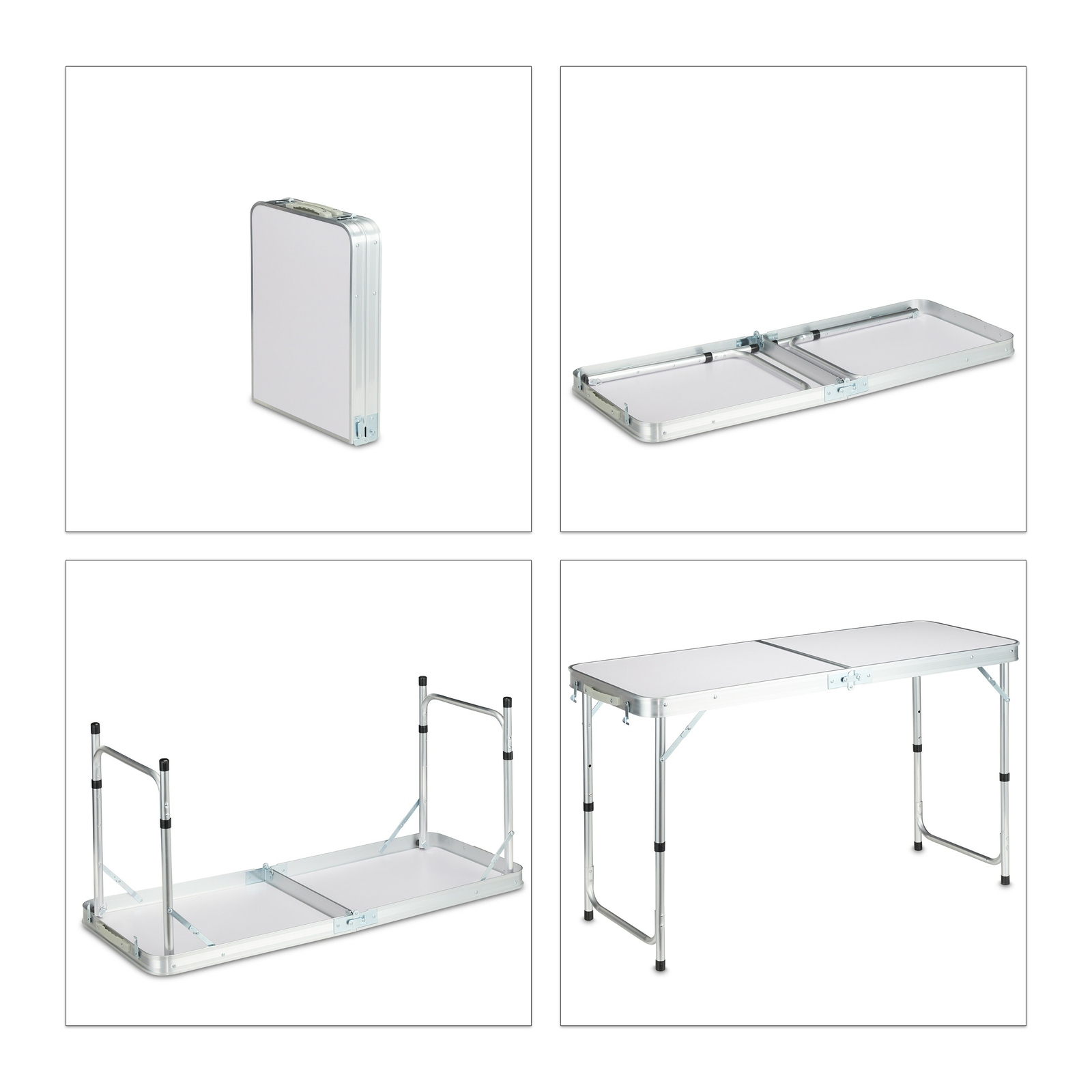 campingtisch klappbar campingschrank koffertisch falttisch zeltschrank  aluminium