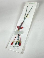 Natural Jade Hand Carved Chinese Zodiac Rooster Pendant CellPhone Charm Strap