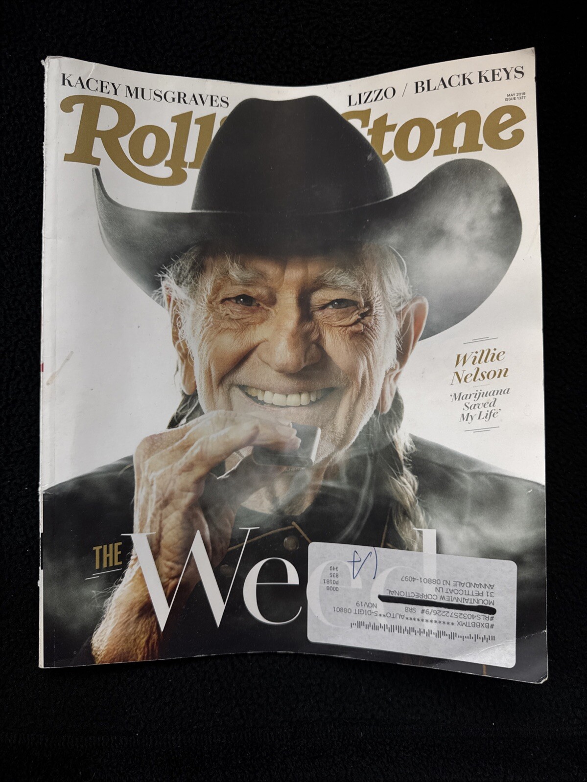 Rolling Stone Magazine Issue 1327 May 2019 Willie Nelson Weed Issue