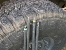 ONE-MILITARY TENT DRASH REPLACEMENT POLE "POLE ONLY NO TENT ARMY YELLOW OR GREEN