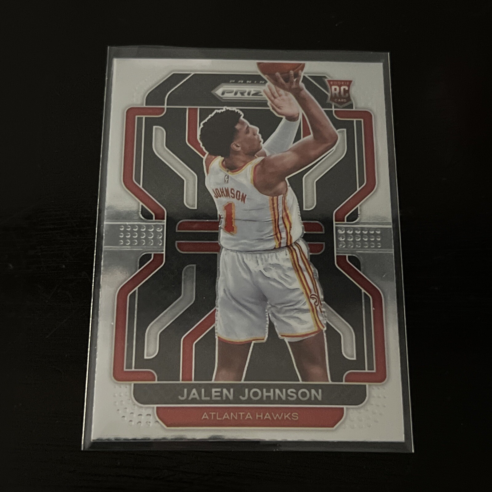 2021-22 Prizm Jalen Johnson Base Rookie #305 Hawks🔥
