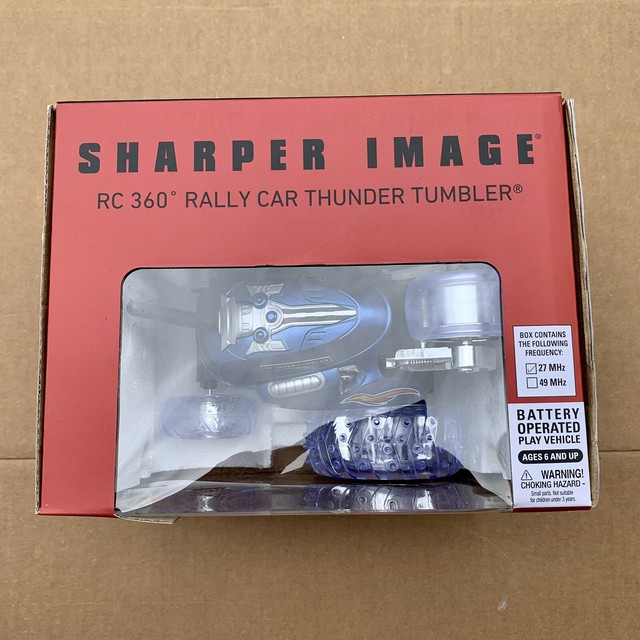 Sharper Image RC 360 Rally Car Thunder 