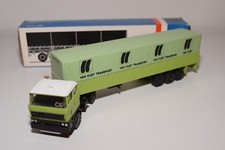 ± CAMION LION CAR DAF 2800 AVEC REMORQUE FOURGON VLIET TRANSPORT BV PRESQUE C...