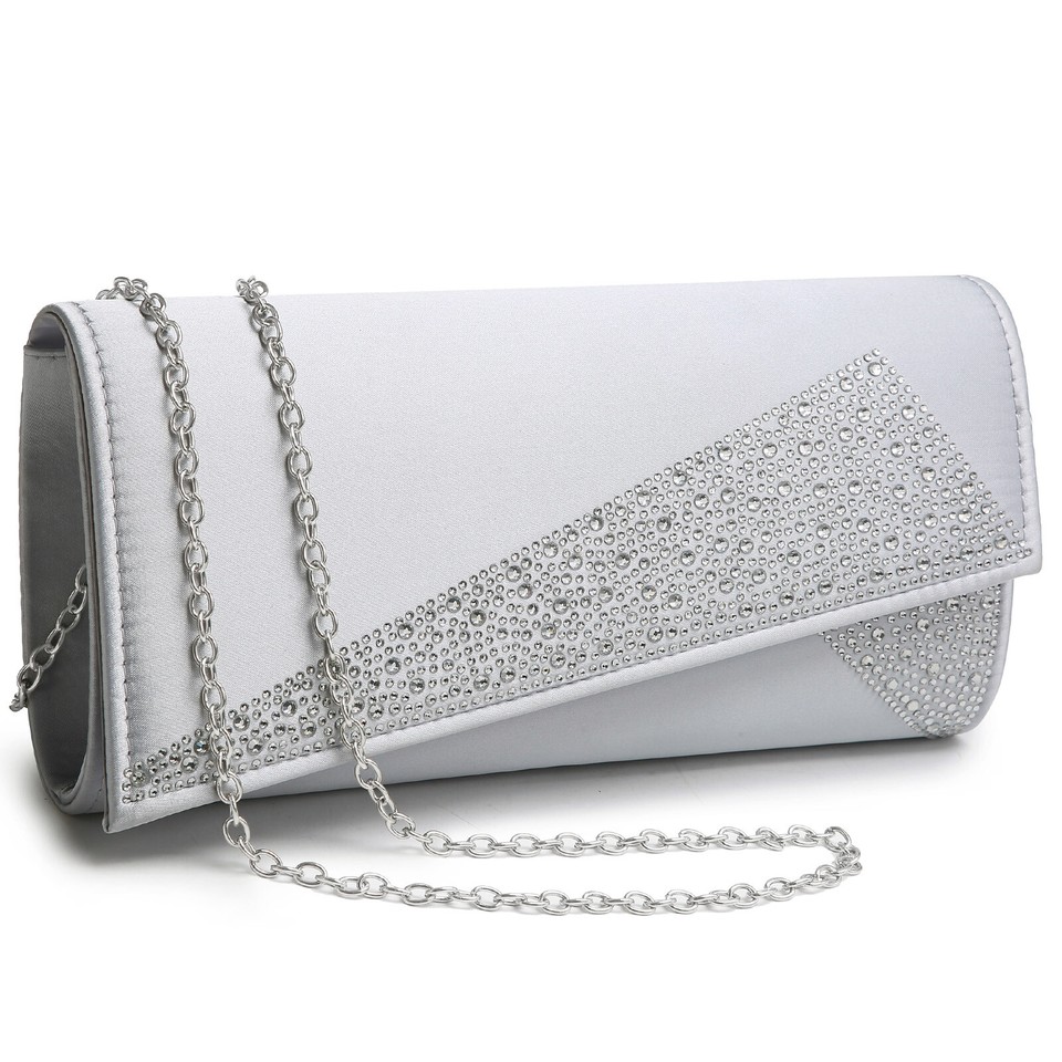 Elegant Rhinestone Clutch Bag for Women