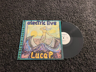 Schallplatte electric live Luca P.