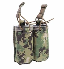 NEW Eagle Industries SOFLCS Double 4.6 mm Magazine Pouch FB Style - MOLLE - AOR2