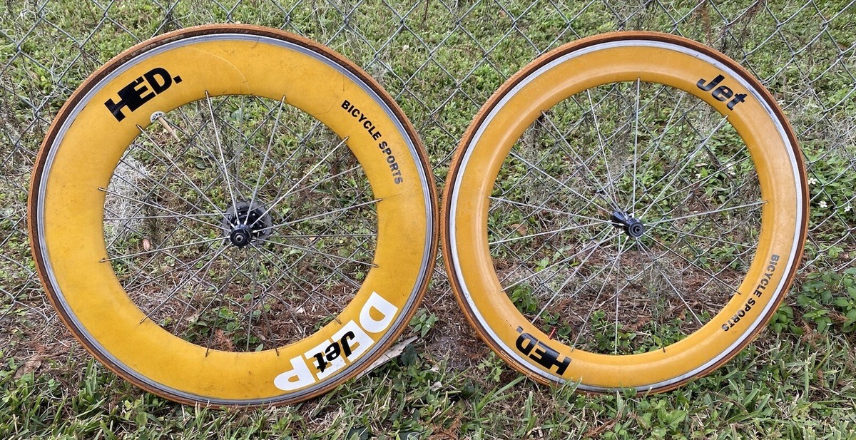 HED. DEEP ディープリムホイール 650c クリンチャー　ジャンク HED Jet Deep 650c Wheelset. Limited. RARE! Carbon. Only Few Sets