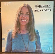 KATE WOLF BACK ROADS~SEALED 1976 FOLK LP~WILL SIEGEL~KALEIDOSCOPE F-6~FOLK