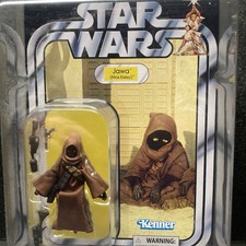 Star Wars Streets of Mos Eisley VC342 Jawa Carded 3.75  Figure Protective Case