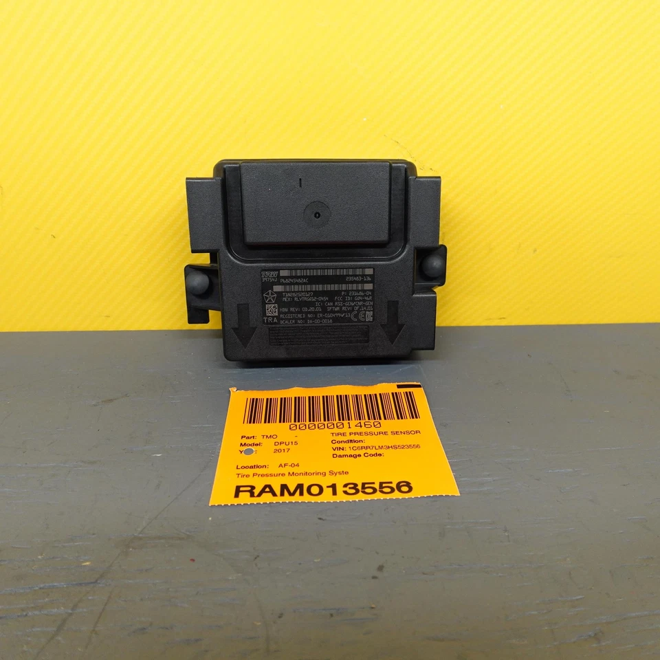 2013-2018 DODGE RAM 1500 Tire Pressure Monitoring System Receiver (68245482ac) - Image 2 of 4