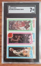 1980 Topps LARRY BIRD  #34 Rookie Card RC Celtics Basketball HOF SGC 7  NM. rookie card picture