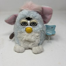 VTG 1999 Mint Green Baby Furby Tiger Electronics w/ Tag - Tested Works 70-940